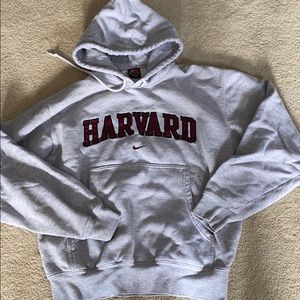 Harvard University - Grey Hoodie Sweatshirt - Sm